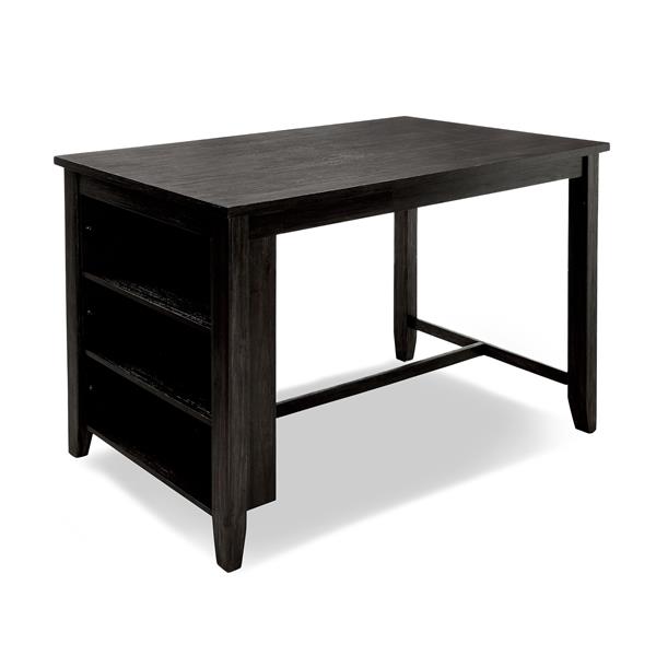 Larkridge 3-Shelf Counter Height Dining Table - Gray 