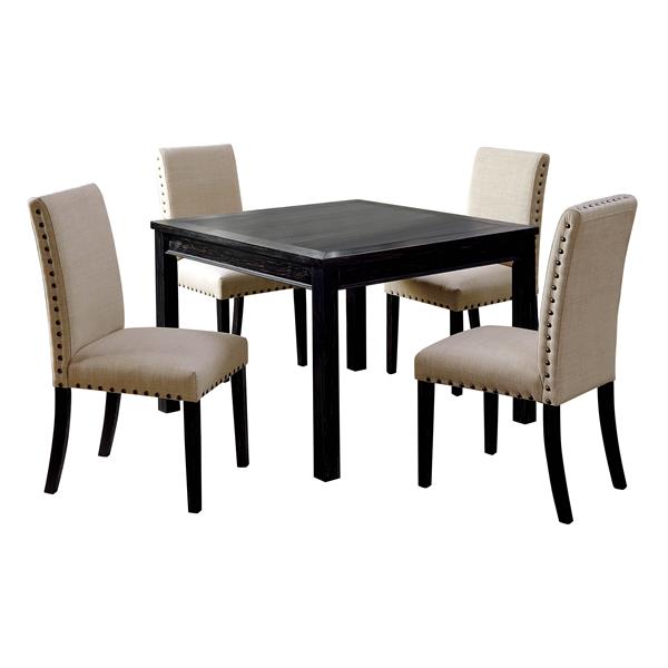 Ardens Transitional 5-Piece Counter Height Table Set 
