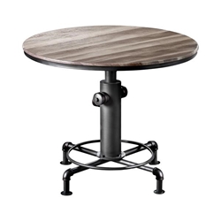 Ila 45-inch Industrial Counter Height Pub Table 