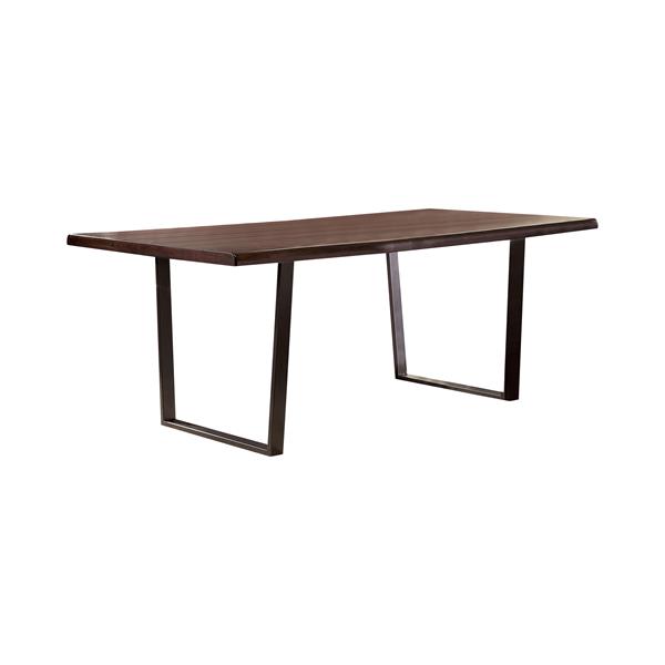 Cascannon Rustic Metal Base Dining Table 