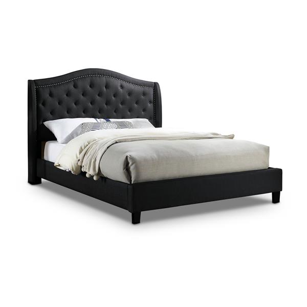 Bantris Tufted Full Bed in Black 