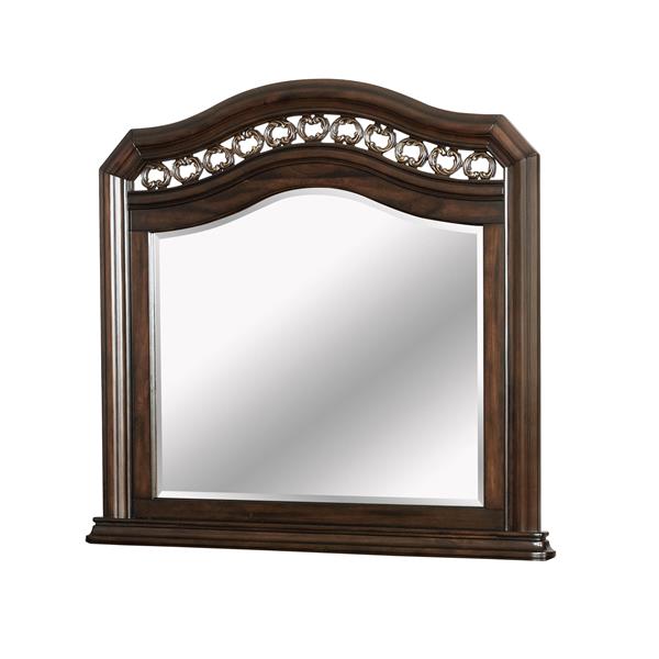 Vayela Traditional Wood Framed Mirror 
