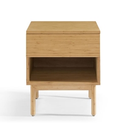 Ria 1 Drawer Nightstand - Caramelized 