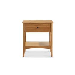 Willow 1 Drawer Nightstand - Caramelized 