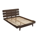 Currant California King Platform Bed - Oiled Walnut - GRE1036