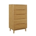 Currant Five Drawer High Chest - Caramelized - GRE1040