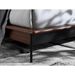 Park Avenue Cal King Platform Bed with Fabric - Ruby - GRE1126