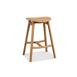 Skol Counter Height Stool - Caramelized - Set of 2 