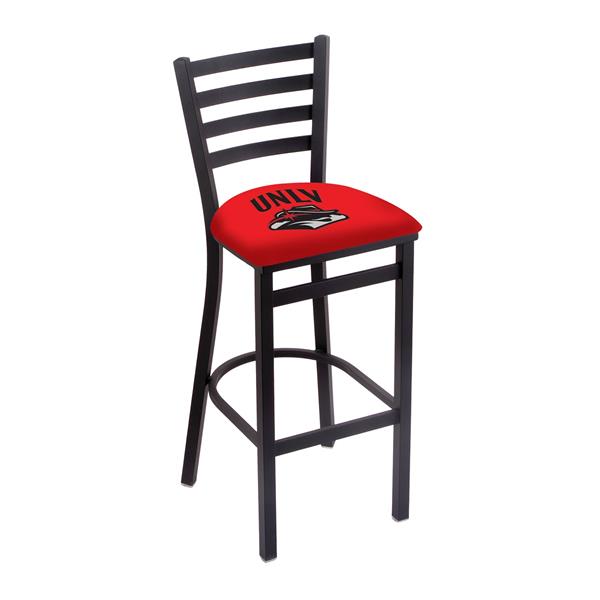 L004 UNLV 25-Inch Stationary Counter Stool with Black Wrinkle Finish 