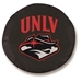 University of Nevada Las Vegas Tire Cover - Size Small - 28.5" x 8" Black Vinyl - HBS13209
