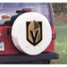 Vegas Golden Knights Tire Cover - Size H1 - 37" x 12.5" White Vinyl - HBS13262