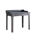 Distressed Grey Office Desk with USB Outlets - IDU2253