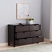 Modern Red Cocoa Dresser with Six Drawers - IDU2272