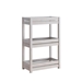 White Oak Storage Cabinet with Three Shelves - IDU2358
