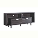 Distressed Grey TV Stand with Open Shelfing - IDU1327