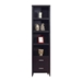 Red Cocoa Media Tower with 2 Drawers - IDU1420