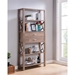 Hazelnut Bookcase with Four Shelves - IDU1627