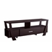 Red Cocoa TV Stand with Two Shelves - IDU1652