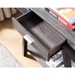Distressed Grey and Black Console with One Drawer - IDU1669