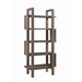Walnut Oak Bookcase with Five Shelves - IDU1671