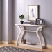 White Oak Console with Two Storage Areas - IDU1679
