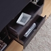 Red Cocoa TV Stand with Two Top Shelves - IDU1682