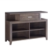 Walnut Oak Buffet and TV Stand with Two Side Open Compartments - IDU1684