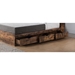 Distressed Wood Twin Chest Bed - IDU2002