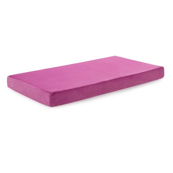 Brighton Bed Gel Memory Foam Mattress Full Pink 
