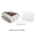 Reversible Bed in a Bag Comforter Split King Coffee - MAL1067