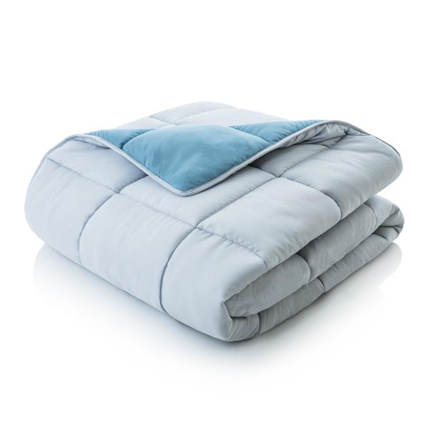 Reversible Bed in a Bag Comforter Split King Ash 