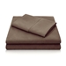 Brushed Microfiber Bed Linen Cot Chocolate - MAL1332