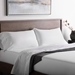 Brushed Microfiber Bed Linen Full White - MAL1348