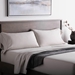 Brushed Microfiber Bed Linen King Pillowcase Driftwood - MAL1368
