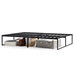 Weekender Modern Platform Bed Frame 1-piece California King - MAL2250