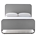 Godfrey Designer Bed Full Stone - MAL2379