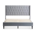 Weekender  Wren Upholstered Bed Twin XL Blue Gray - MAL2459