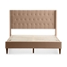 Weekender  Wren Upholstered Bed Twin XL Tan - MAL2461