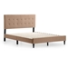 Weekender  Hart Upholstered Bed Twin XL Tan - MAL2485