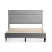 Weekender  Beck Upholstered Bed Twin Blue Gray - MAL2503
