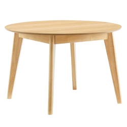 Vision 45" Round Dining Table - Oak 
