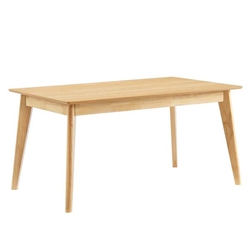 Oracle 59" Rectangle Dining Table - Oak 