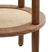 Torus Round Side Table - Walnut - MOD10330