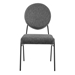Craft Upholstered Fabric Dining Side Chairs - Black Charcoal - MOD10354