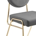 Craft Performance Velvet Dining Side Chair - Gold Gray - MOD10357