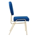 Craft Performance Velvet Dining Side Chair - Gold Navy - MOD10358