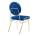 Craft Performance Velvet Dining Side Chairs - Set of 2 - Gold Navy - MOD10361