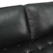 Valour 98" Leather Sectional Sofa - Black - MOD10417