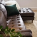 Valour 78" Leather Apartment Sectional Sofa - Brown - MOD10418