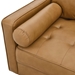 Valour 88" Leather Sofa - Tan - MOD10421
